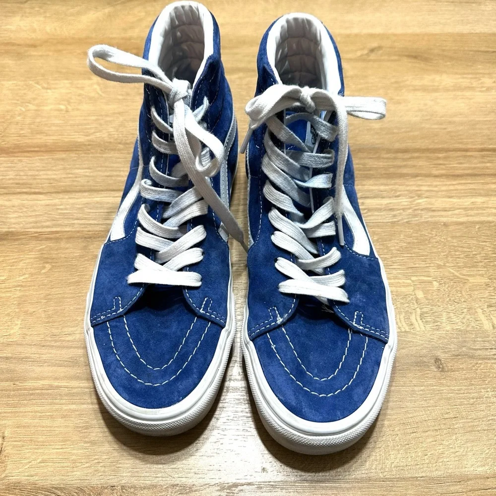 Vans HEIQ Eco Dry Sk8 Suede Hi Top Lace Up Sneaker Skater‎